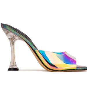 Iridescent Mule/Sandal(New)- Nine West